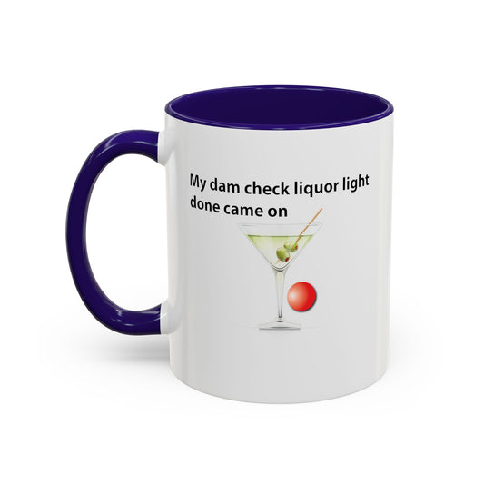Colorful Whimsical Mugs - Perfect for Coffee Lovers, Gifts for Birthdays, Seasonal Celebrations - My dam check liquor