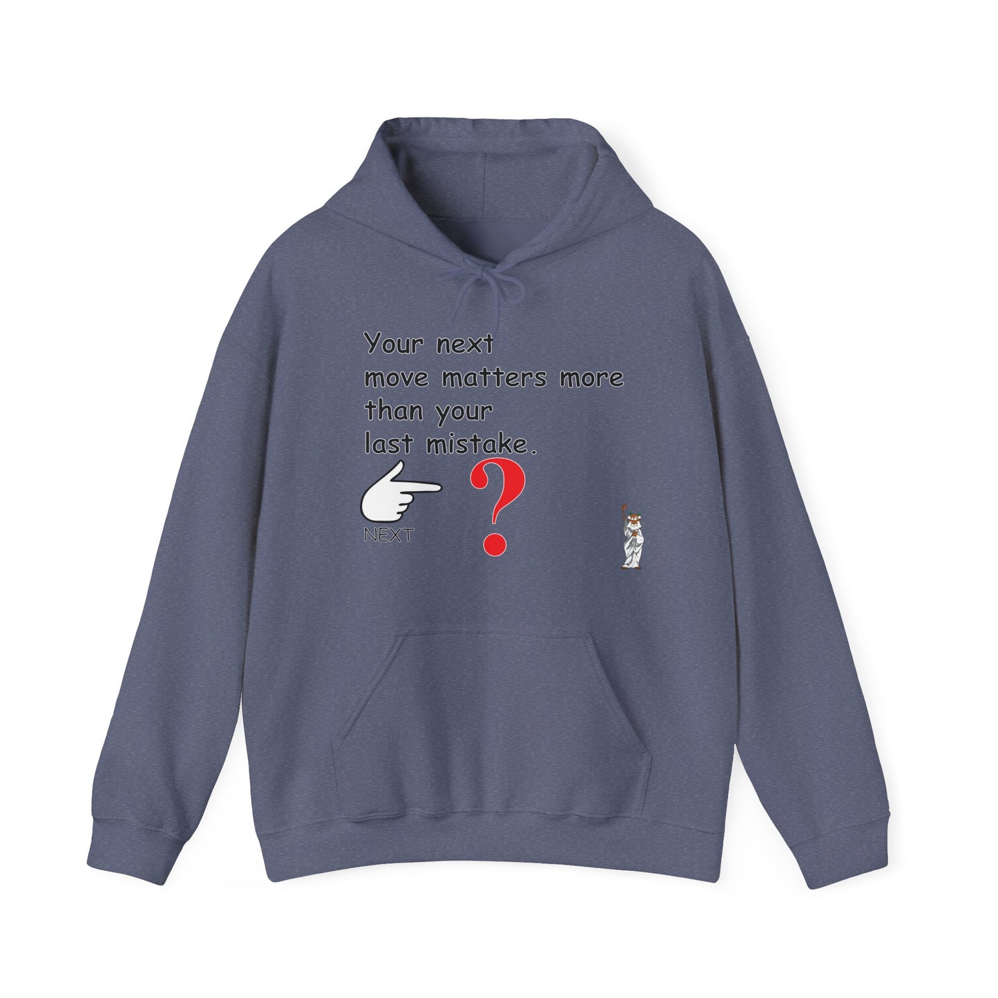 Statue of Liberty Hoodie, Unisex Sweatshirt, Gift for Her, Comfortable Apparel, Design Sweatshirt - Your Next move matters