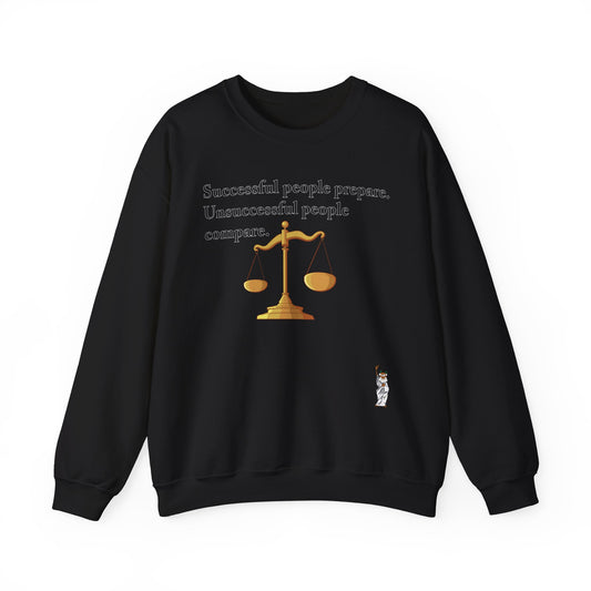 Whimsical Comedy Sweatshirt - Unisex Crewneck, Everyday Wear, Holiday Apparel, Graphic Sweatshirt - Successful People