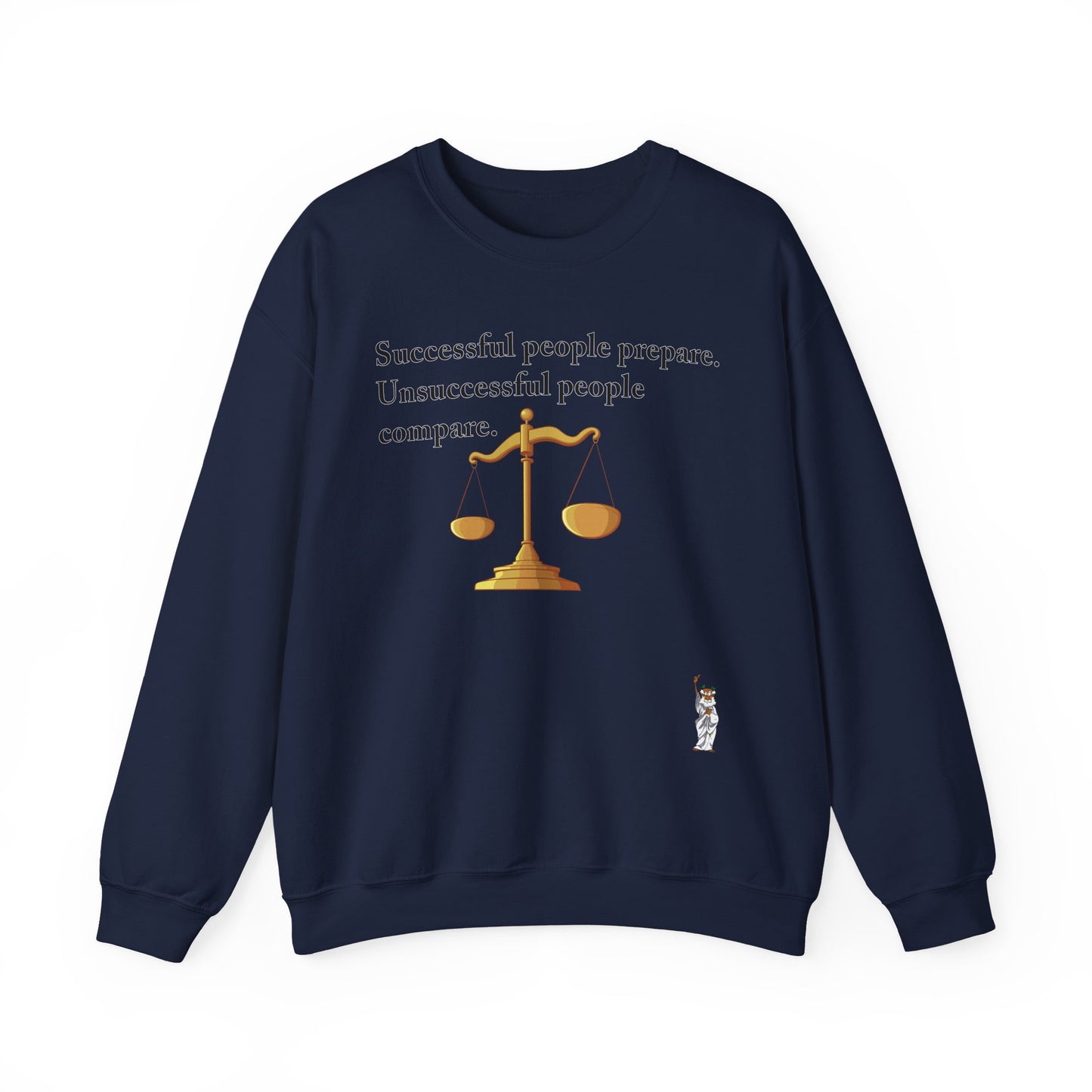 Whimsical Comedy Sweatshirt - Unisex Crewneck, Everyday Wear, Holiday Apparel, Graphic Sweatshirt - Successful People