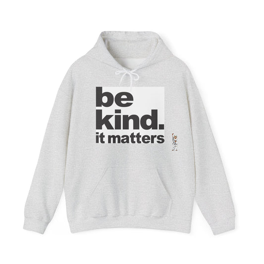 Statue of Liberty Hoodie, Unisex Sweatshirt, Gift for Her, Comfortable Apparel, Unique Design Sweatshirt - Be Kind - It Matters