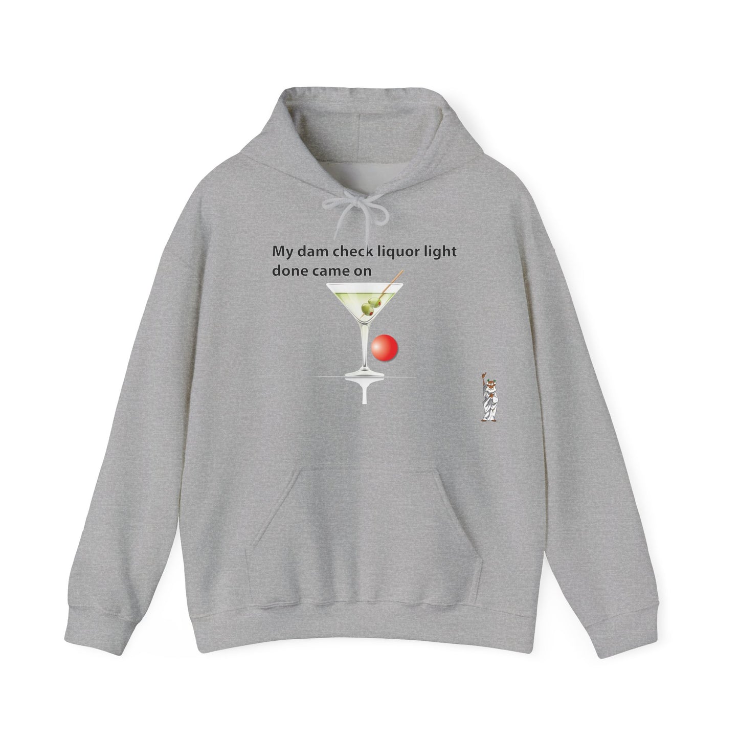 Statue of Liberty Hoodie, Unisex Sweatshirt, Gift for Her, Comfortable Apparel, Design Sweatshirt - My dam check liquor