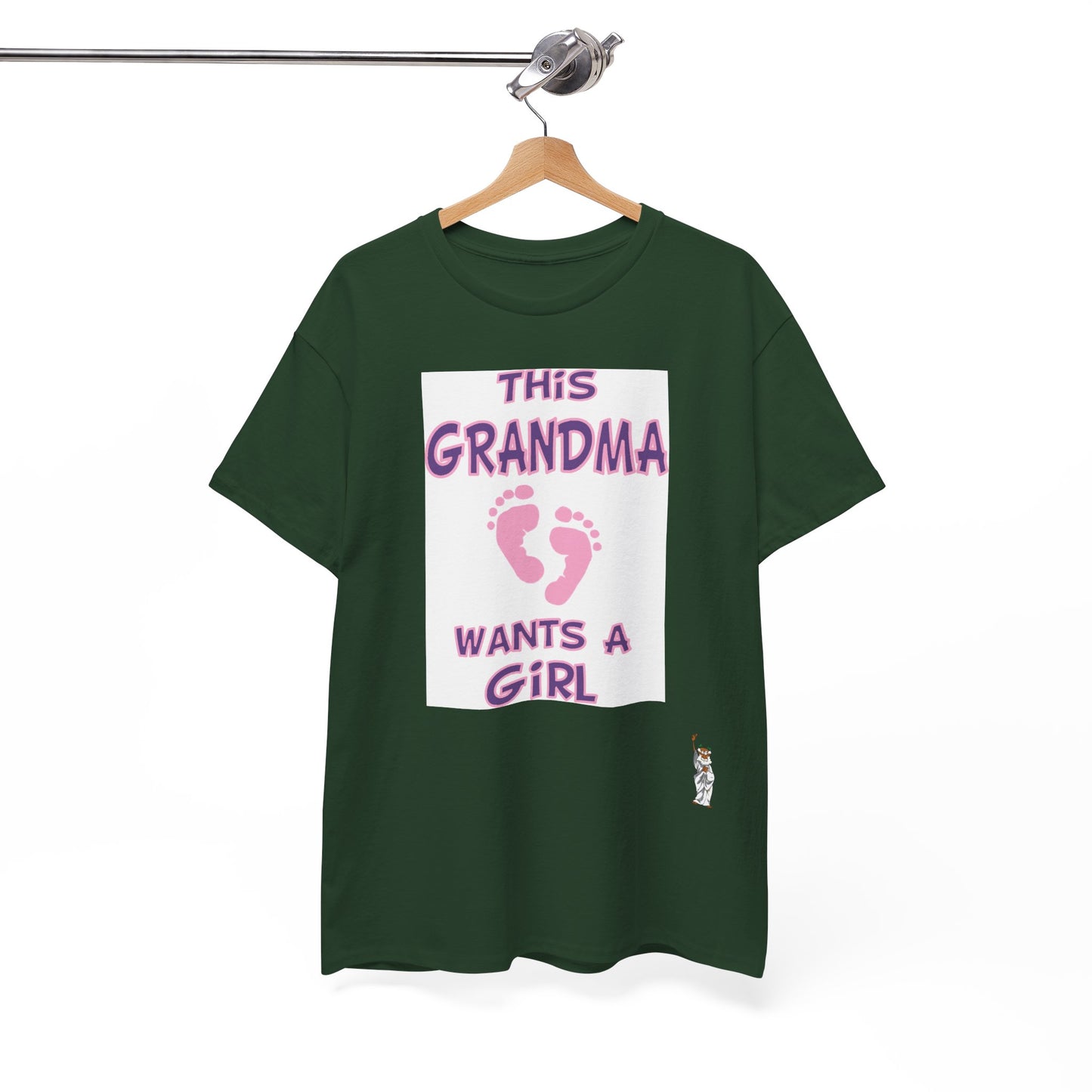 Unisex Heavy Cotton Tee - This Grandma Wants a Girl