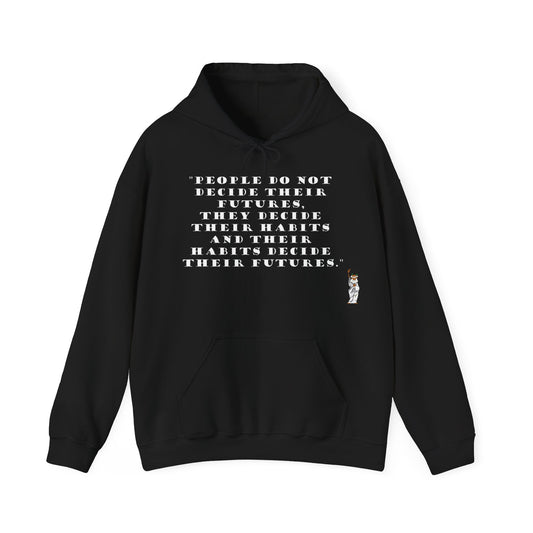 Statue of Liberty Hoodie, Unisex Sweatshirt, Gift for Her, Comfortable Apparel, Design Sweatshirt - People do not decide their futures