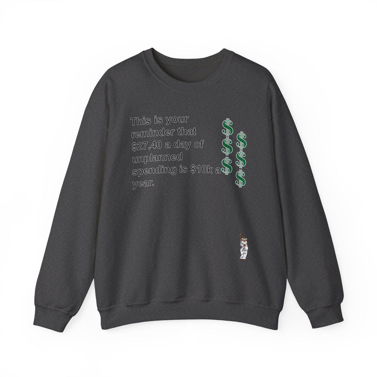 Whimsical Comedy Sweatshirt - Unisex Crewneck,  Everyday Wear, Holiday Apparel, Graphic Sweatshirt - This is your reminder