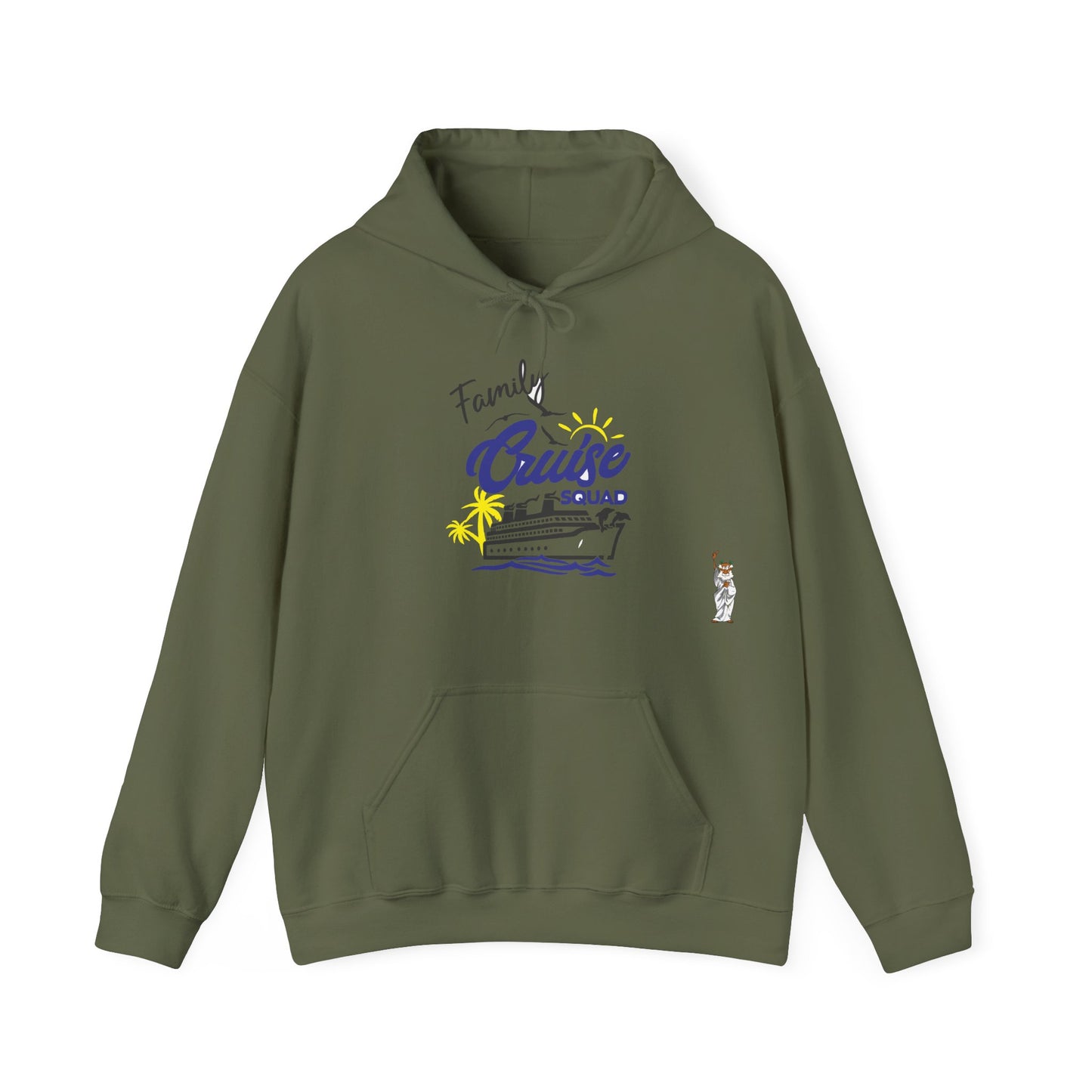 Statue of Liberty Hoodie, Unisex Sweatshirt, Gift for Her, Comfortable Apparel, Design Sweatshirt - Family Cruise Squad