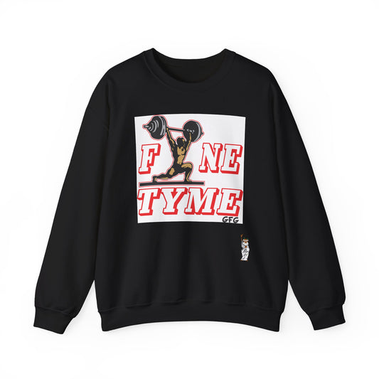 Whimsical Comedy Sweatshirt - Unisex Crewneck,  Everyday Wear, Holiday Apparel, Graphic Sweatshirt - Fyne Tyme