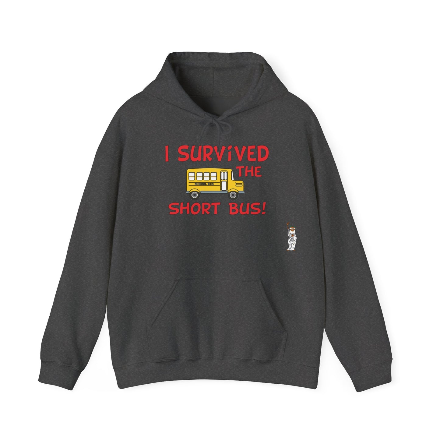 Statue of Liberty Hoodie, Unisex Sweatshirt, Gift for Her, Comfortable Apparel, Design Sweatshirt - I survived the short bus
