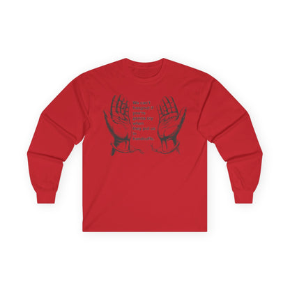 Unisex Ultra Cotton Long Sleeve Tee - We cant hangout