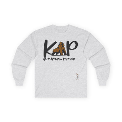 Unisex Ultra Cotton Long Sleeve Tee - Keep Applying Pressure