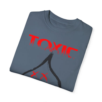Unisex Garment-Dyed T-shirt TOXIC LOVE