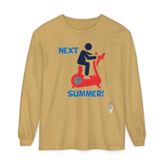 Philosopher Long Sleeve T-Shirt, Comfortable Casual Wear, Gift for Thinkers, Ideal for Birthdays - Next Summer