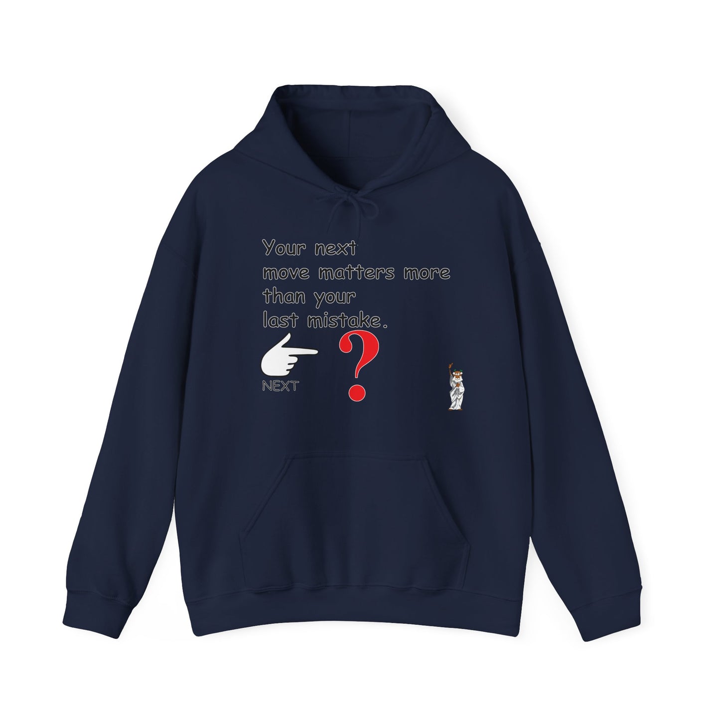 Statue of Liberty Hoodie, Unisex Sweatshirt, Gift for Her, Comfortable Apparel, Design Sweatshirt - Your Next move matters