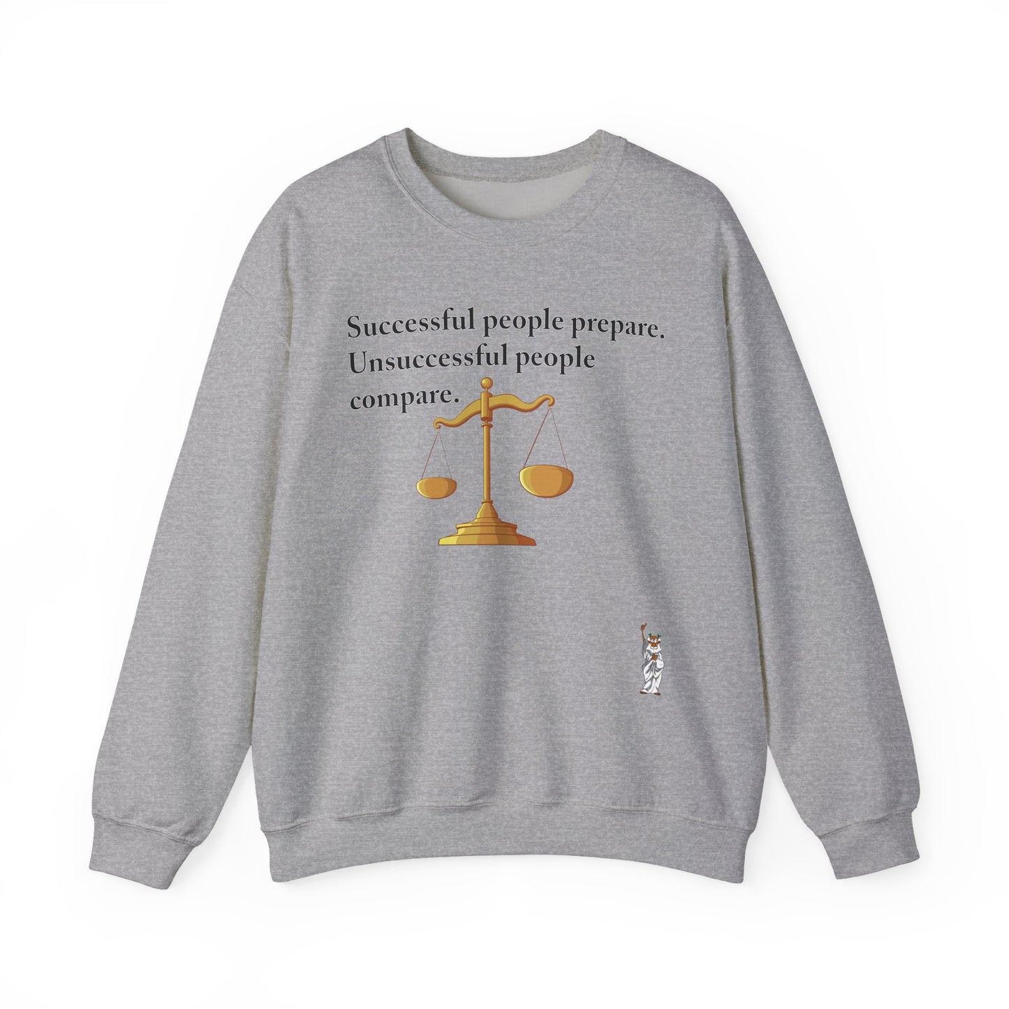 Whimsical Comedy Sweatshirt - Unisex Crewneck,  Everyday Wear, Holiday Apparel, Graphic Sweatshirt - Successful People