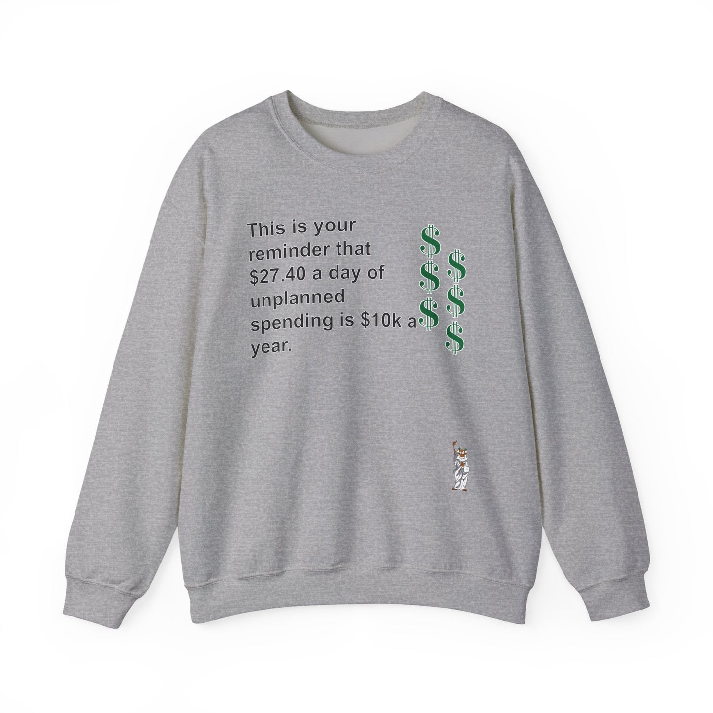 Whimsical Comedy Sweatshirt - Unisex Crewneck,  Everyday Wear, Holiday Apparel, Graphic Sweatshirt - This is your reminder