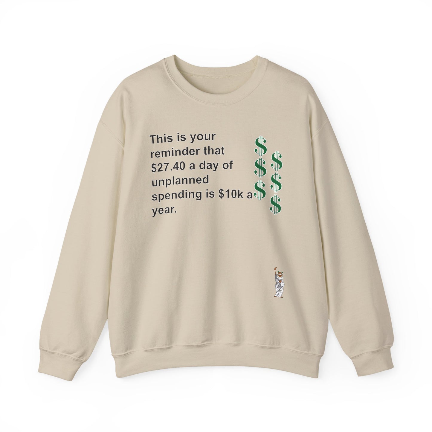 Whimsical Comedy Sweatshirt - Unisex Crewneck,  Everyday Wear, Holiday Apparel, Graphic Sweatshirt - This is your reminder
