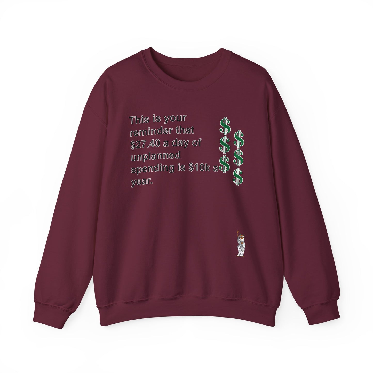 Whimsical Comedy Sweatshirt - Unisex Crewneck,  Everyday Wear, Holiday Apparel, Graphic Sweatshirt - This is your reminder