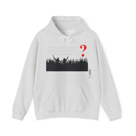 Statue of Liberty Hoodie, Unisex Sweatshirt, Gift for Her, Comfortable Apparel, Design Sweatshirt - Know the difference