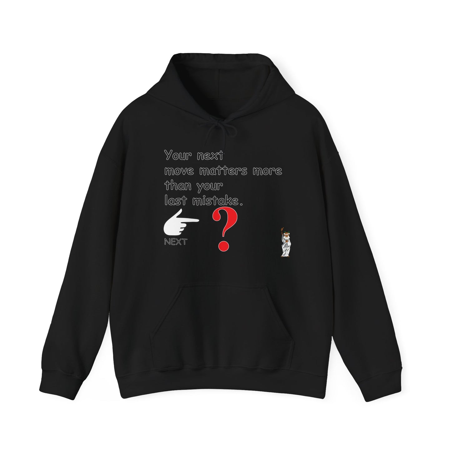Statue of Liberty Hoodie, Unisex Sweatshirt, Gift for Her, Comfortable Apparel, Design Sweatshirt - Your Next move matters