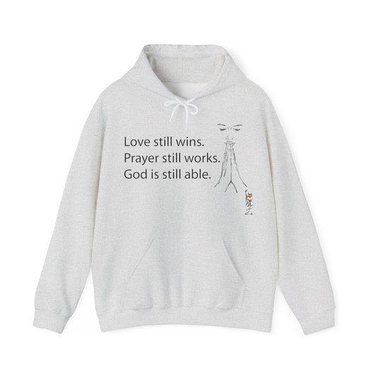 Statue of Liberty Hoodie, Unisex Sweatshirt, Gift for Her, Comfortable Apparel, Design Sweatshirt - God is able