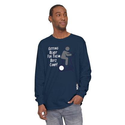 Philosopher Long Sleeve T-Shirt, Comfortable Casual Wear, Gift for Thinkers, Ideal for Birthdays - Boyz Camp