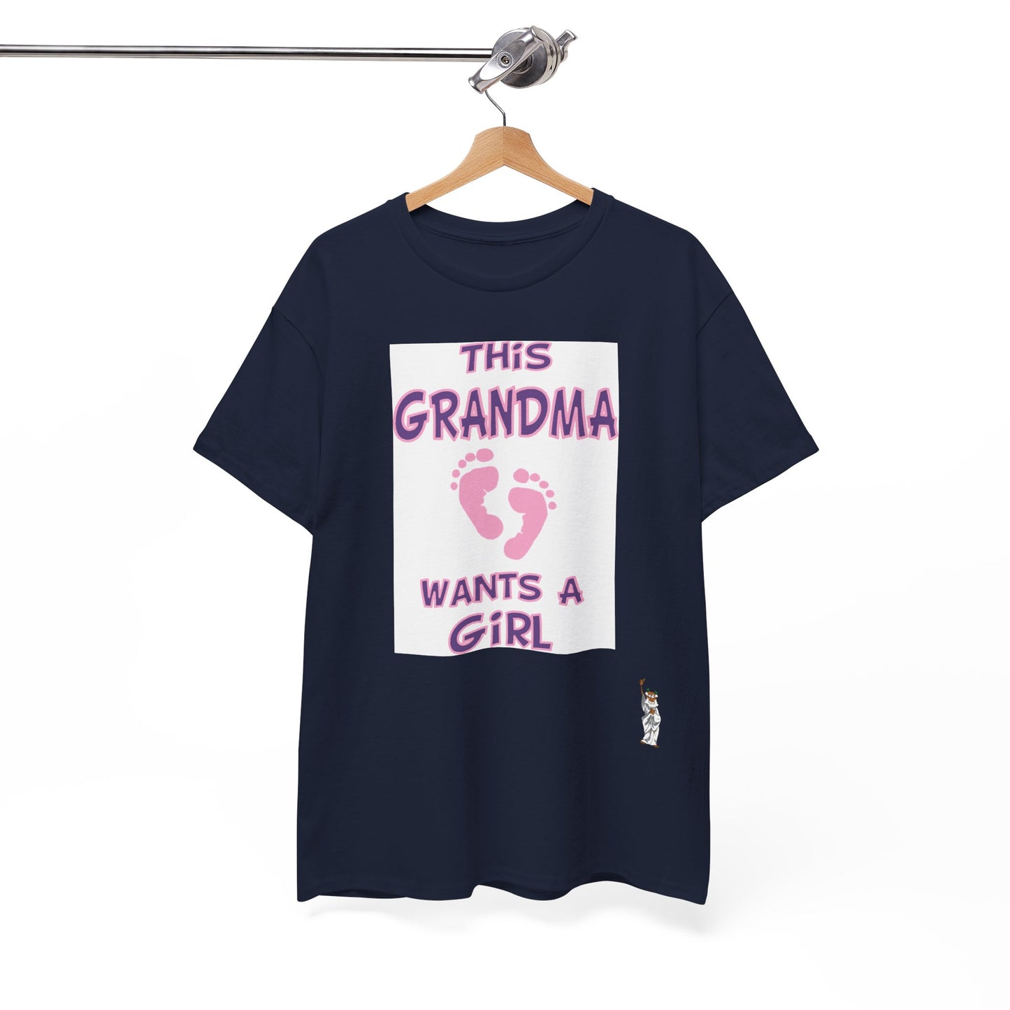 Unisex Heavy Cotton Tee - This Grandma Wants a Girl