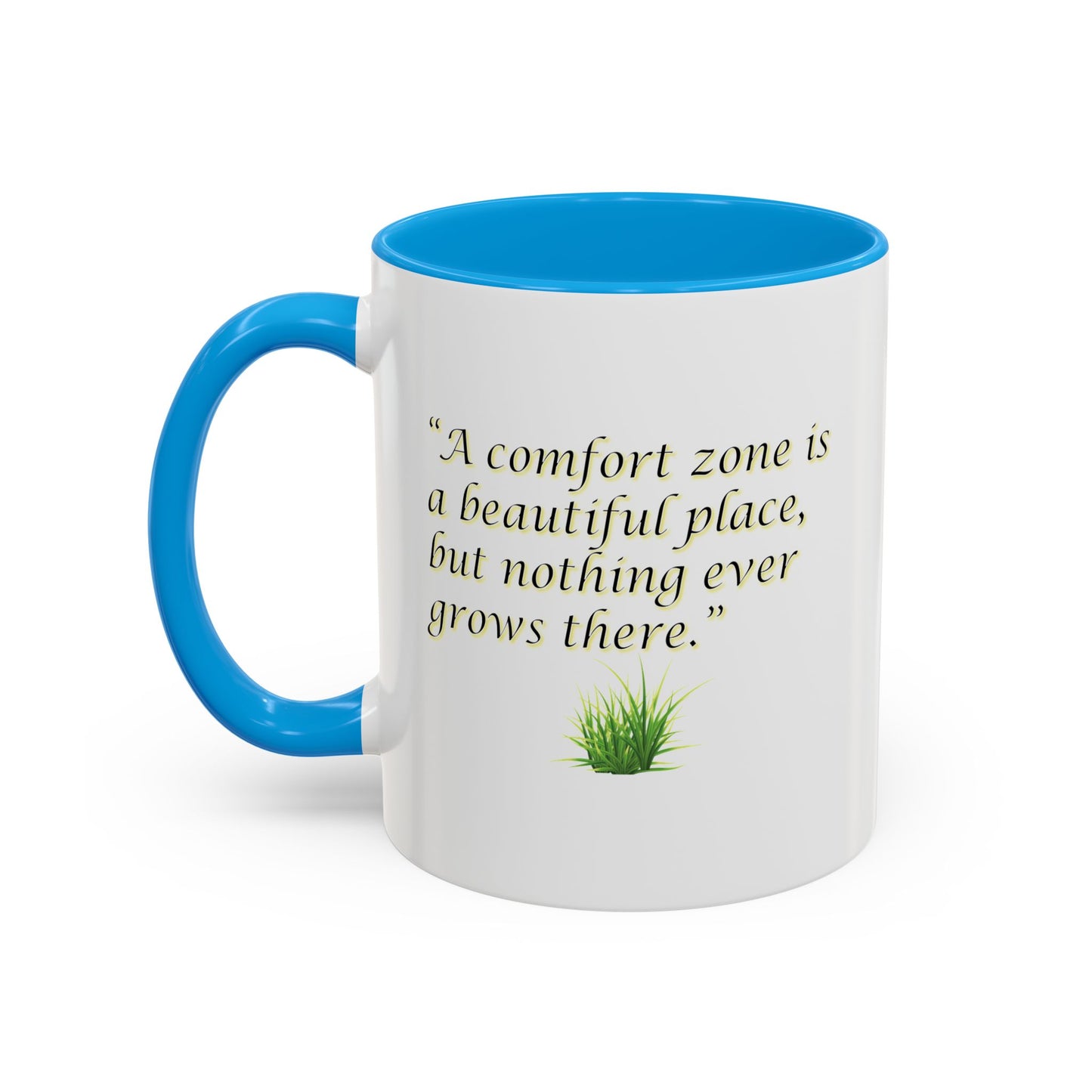 Colorful Whimsical Mugs - Perfect for Coffee Lovers, Gifts for Birthdays, Seasonal Celebrations - Comfort zone is a beautiful place