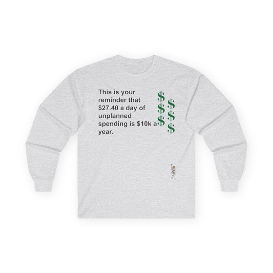 Unisex Ultra Cotton Long Sleeve Tee - This is your reminder