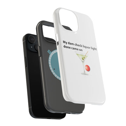 Magnetic Phone Cases, , Fitness Gift, Motivational Accessory, Accessories- My dam check liquor