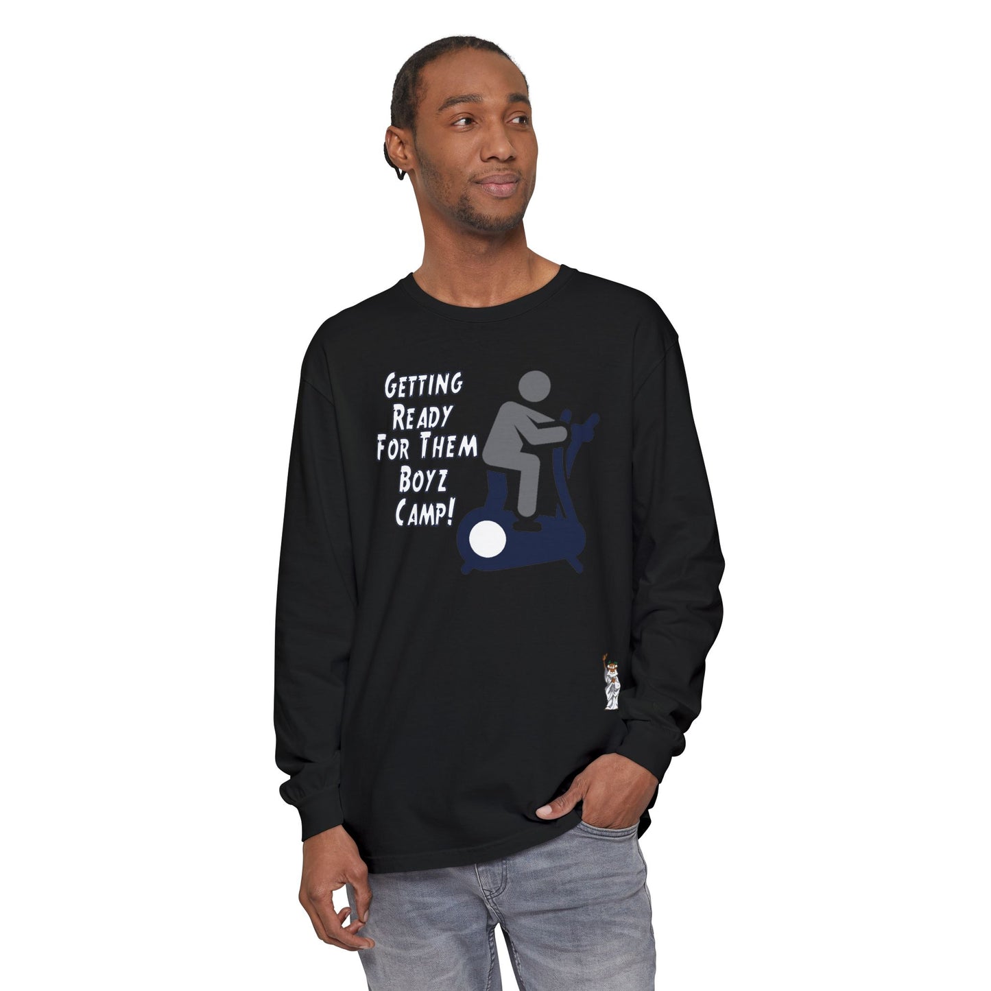 Philosopher Long Sleeve T-Shirt, Comfortable Casual Wear, Gift for Thinkers, Ideal for Birthdays - Boyz Camp