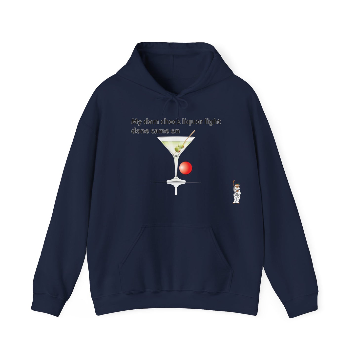 Statue of Liberty Hoodie, Unisex Sweatshirt, Gift for Her, Comfortable Apparel, Design Sweatshirt - My dam check liquor