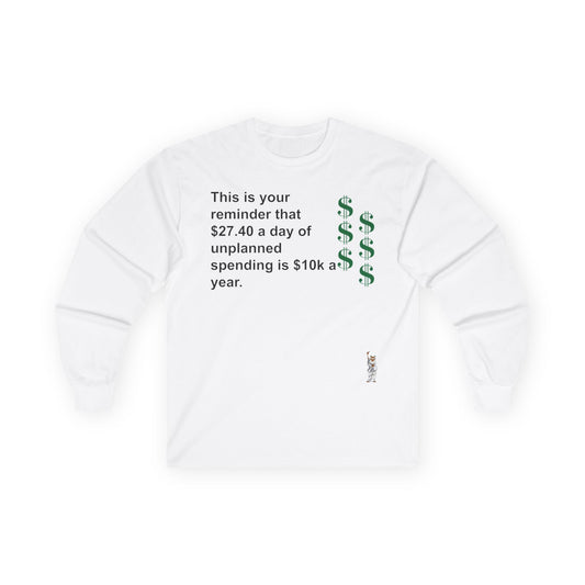 Unisex Ultra Cotton Long Sleeve Tee - This is your reminder