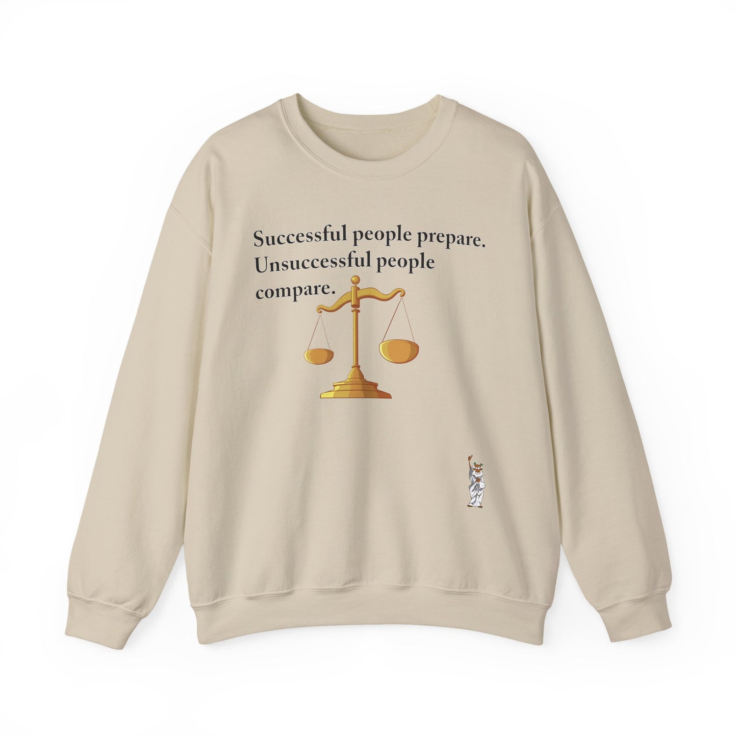 Whimsical Comedy Sweatshirt - Unisex Crewneck,  Everyday Wear, Holiday Apparel, Graphic Sweatshirt - Successful People
