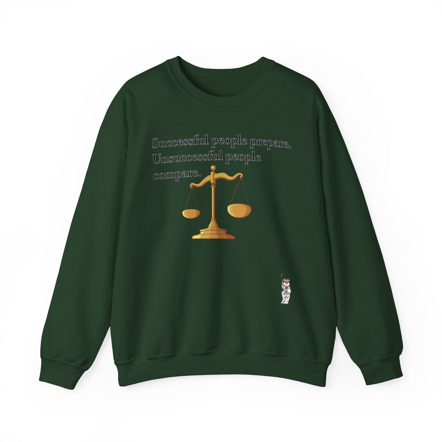 Whimsical Comedy Sweatshirt - Unisex Crewneck,  Everyday Wear, Holiday Apparel, Graphic Sweatshirt - Successful People