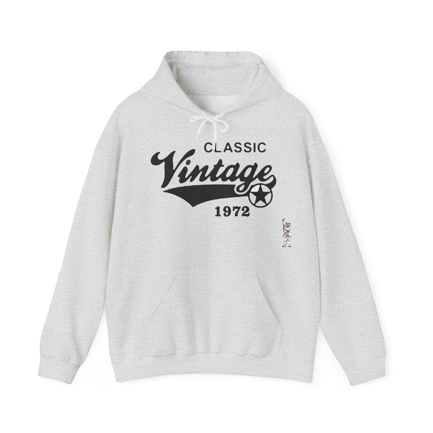 Statue of Liberty Hoodie, Unisex Sweatshirt, Gift for Her, Casual Wear, Comfortable Apparel, Unique Design Sweatshirt - Classic Vintage 1972