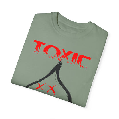 Unisex Garment-Dyed T-shirt TOXIC LOVE