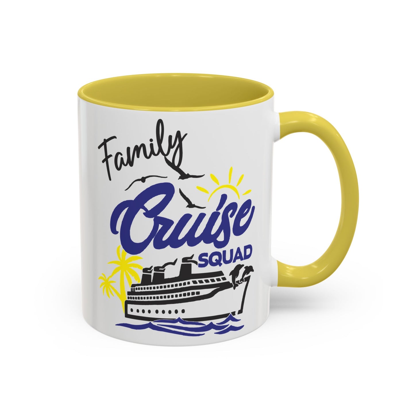 Colorful Whimsical Mugs - Perfect for Coffee Lovers, Gifts for Birthdays, Seasonal Celebrations - Family Cruise Squad