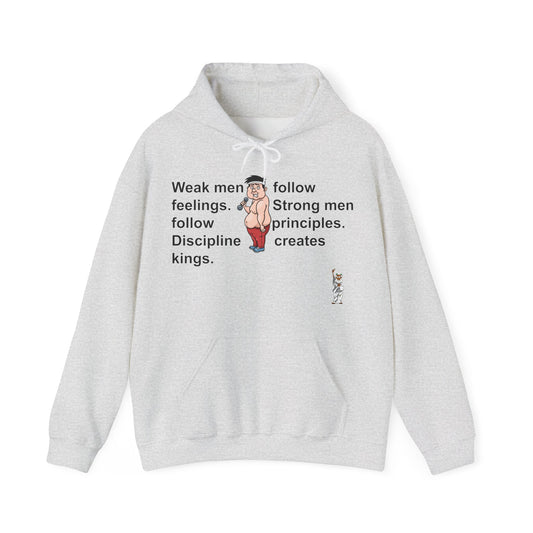 Statue of Liberty Hoodie, Unisex Sweatshirt, Gift for Her, Comfortable Apparel, Design Sweatshirt - Weak men follow feelings