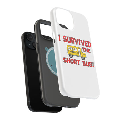 Magnetic Phone Cases, , Fitness Gift, Motivational Accessory, Accessories- I survived the short bus