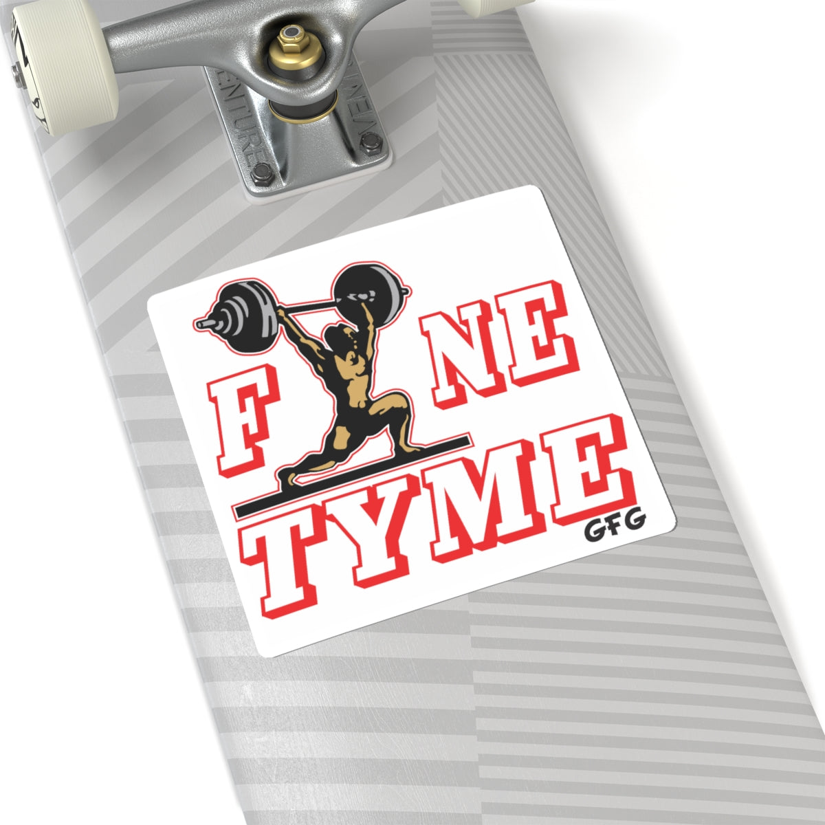 Witty Philosopher Kiss-Cut Stickers, Fun Laptop Decals, Sticker for Students, Gift for Teachers - Fyne Tyme