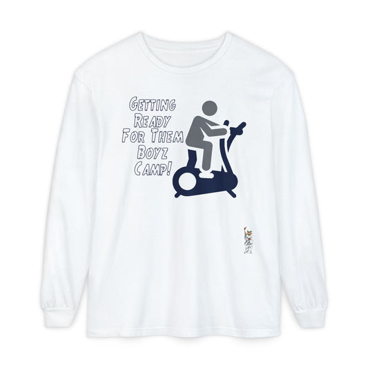 Philosopher Long Sleeve T-Shirt, Comfortable Casual Wear, Gift for Thinkers, Ideal for Birthdays - Boyz Camp