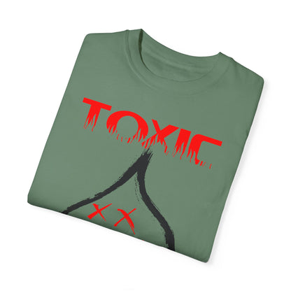 Unisex Garment-Dyed T-shirt TOXIC LOVE