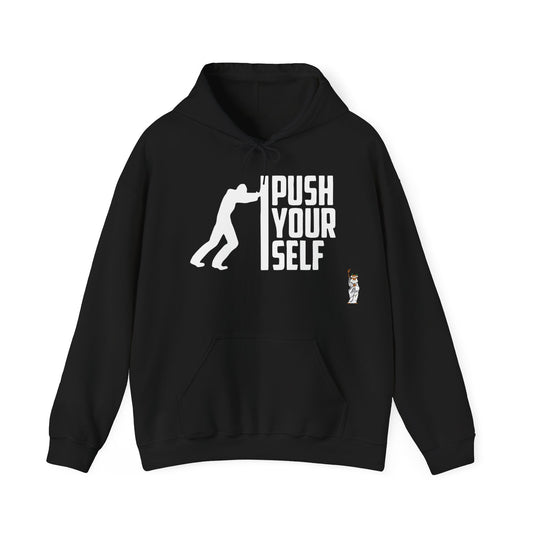 Statue of Liberty Hoodie, Unisex Sweatshirt, Gift for Her, Comfortable Apparel, Design Sweatshirt - Push Yourself - White