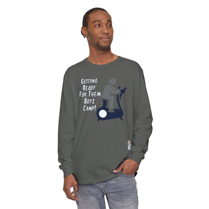 Philosopher Long Sleeve T-Shirt, Comfortable Casual Wear, Gift for Thinkers, Ideal for Birthdays - Boyz Camp