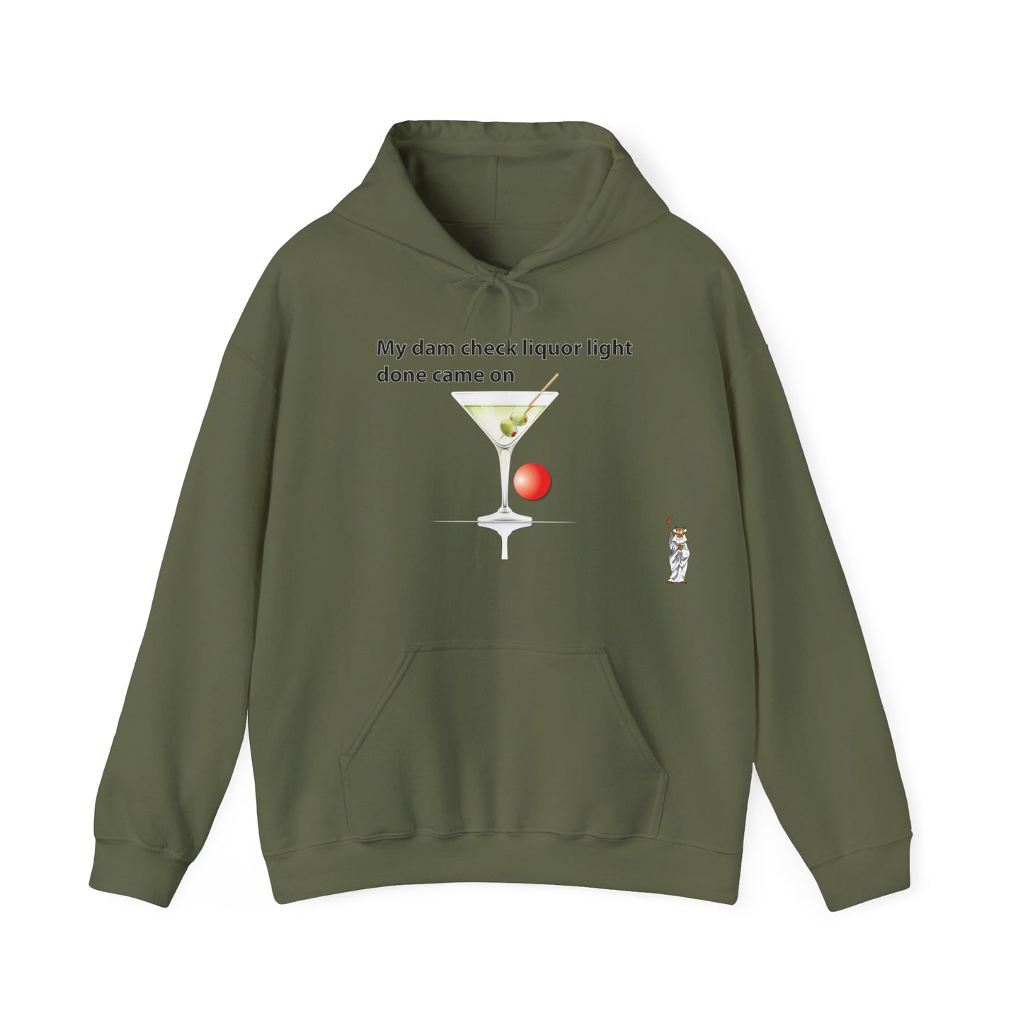 Statue of Liberty Hoodie, Unisex Sweatshirt, Gift for Her, Comfortable Apparel, Design Sweatshirt - My dam check liquor