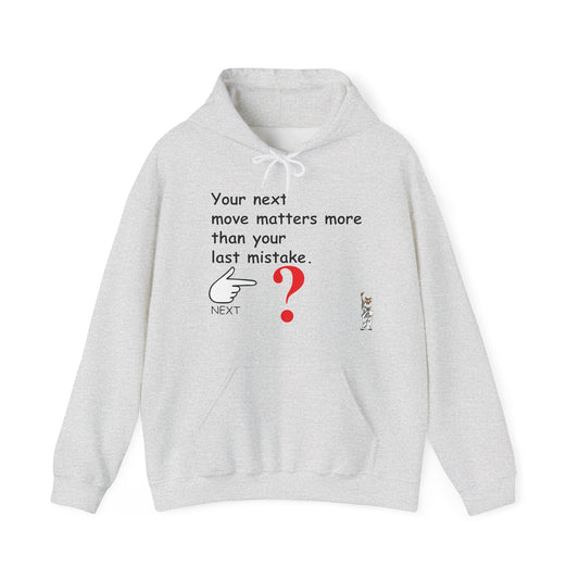 Statue of Liberty Hoodie, Unisex Sweatshirt, Gift for Her, Comfortable Apparel, Design Sweatshirt - Your Next move matters
