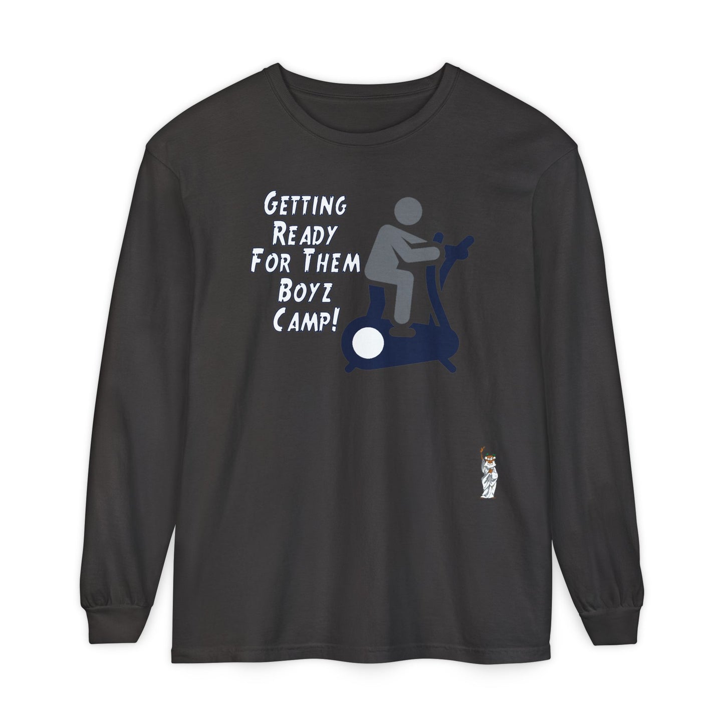 Philosopher Long Sleeve T-Shirt, Comfortable Casual Wear, Gift for Thinkers, Ideal for Birthdays - Boyz Camp