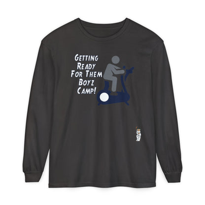 Philosopher Long Sleeve T-Shirt, Comfortable Casual Wear, Gift for Thinkers, Ideal for Birthdays - Boyz Camp
