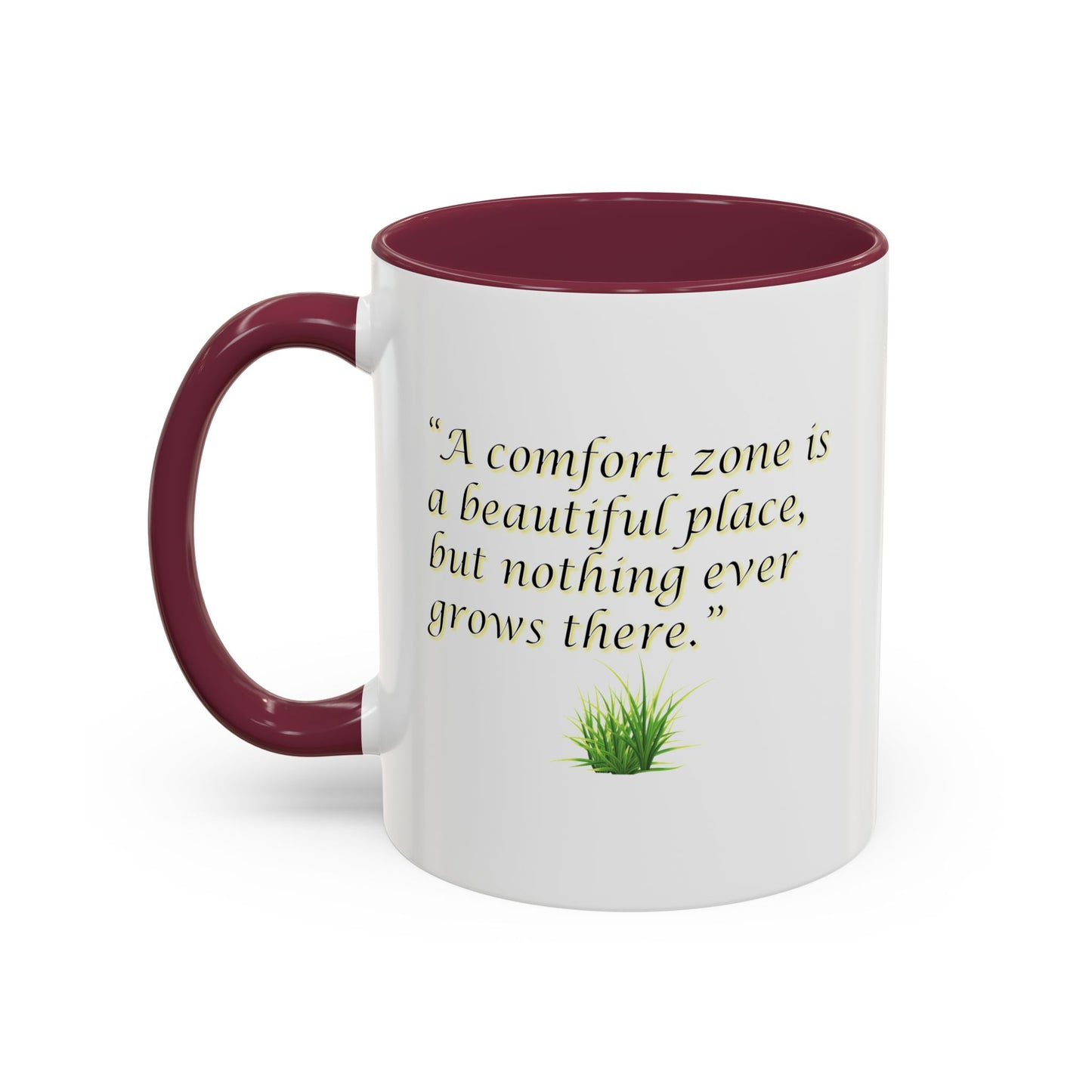 Colorful Whimsical Mugs - Perfect for Coffee Lovers, Gifts for Birthdays, Seasonal Celebrations - Comfort zone is a beautiful place