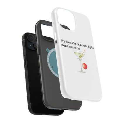 Magnetic Phone Cases, , Fitness Gift, Motivational Accessory, Accessories- My dam check liquor